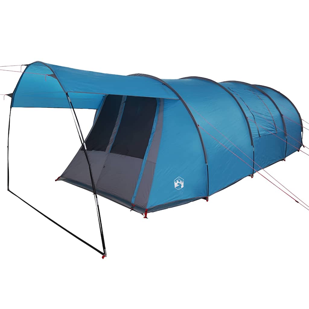 Tenda tunnel per 4 persone 4 persona Blu e Grigio