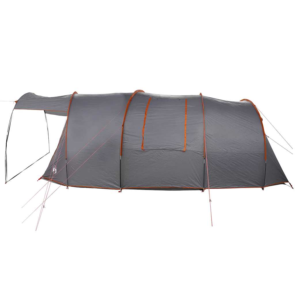 Tenda tunnel per 4 persone 4 persona Grigio e arancione