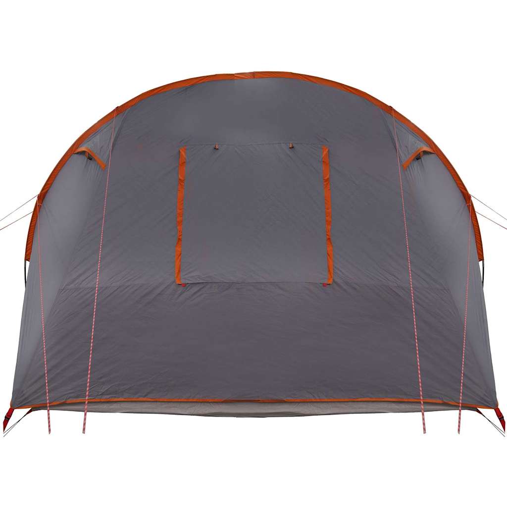 Tenda tunnel per 4 persone 4 persona Grigio e arancione