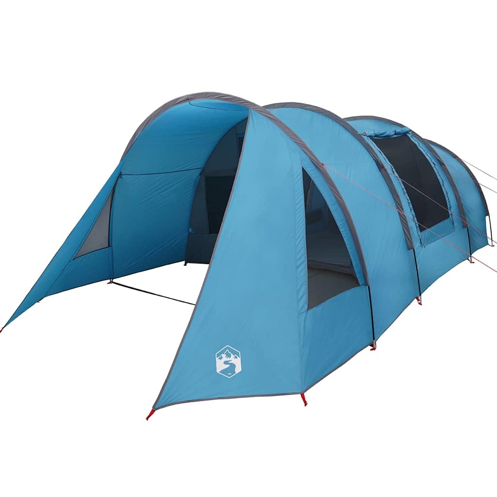 Tenda tunnel per 4 persone 4 persona Blu e Grigio