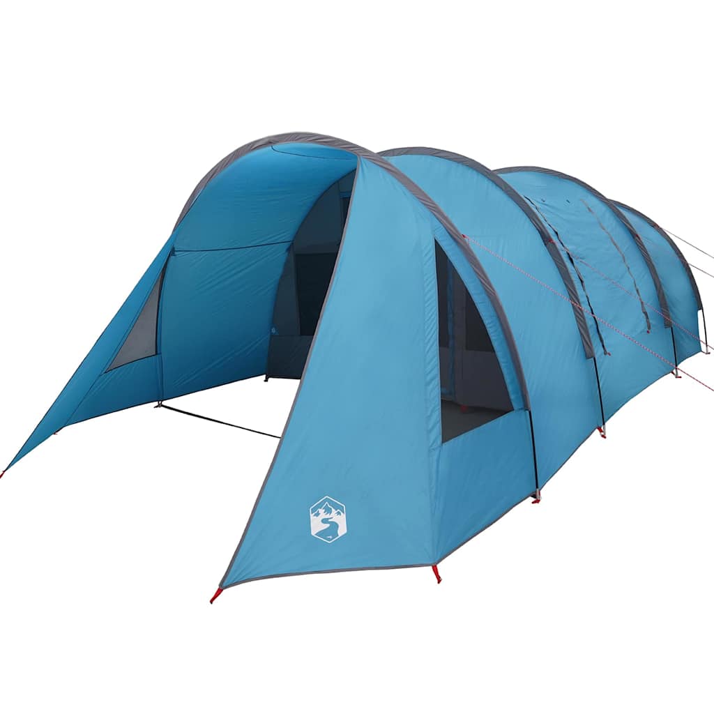 Tenda tunnel per 4 persone 4 persona Blu e Grigio