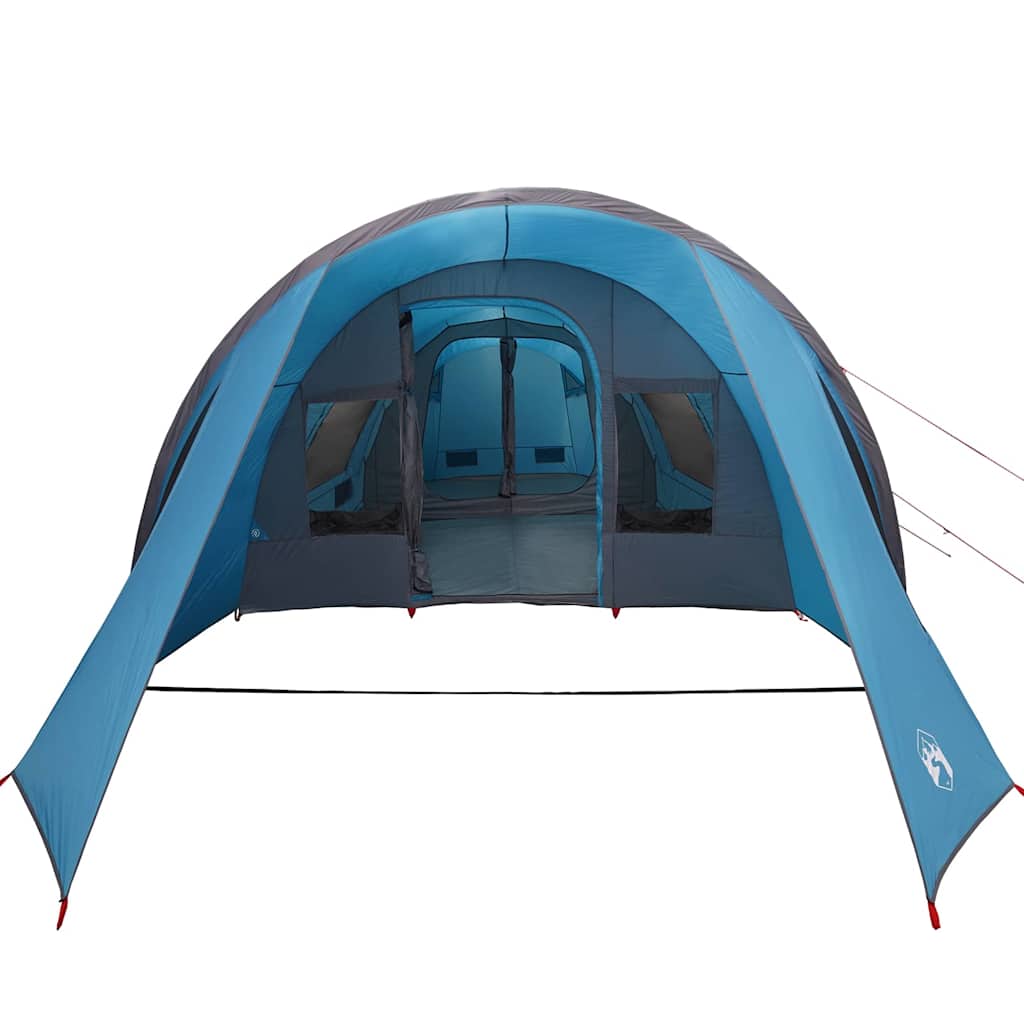 Tenda tunnel per 4 persone 4 persona Blu e Grigio