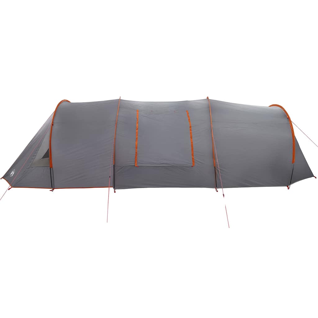 Tenda tunnel per 4 persone 4 persona Grigio e arancione