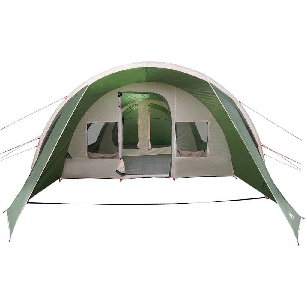Tenda Tunnel per 5 Persone 5 persona Verde e Bianco