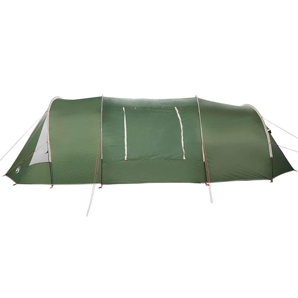 Tenda Tunnel per 5 Persone 5 persona Verde e Bianco