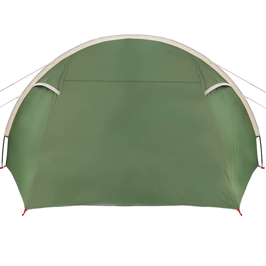 Tenda Tunnel per 5 Persone 5 persona Verde e Bianco