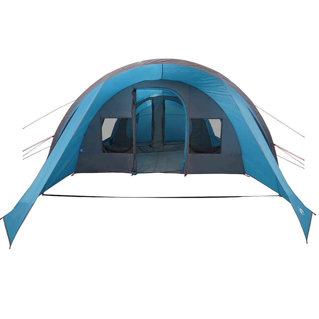 Tenda Tunnel per 5 Persone 5 persona Blu e Grigio
