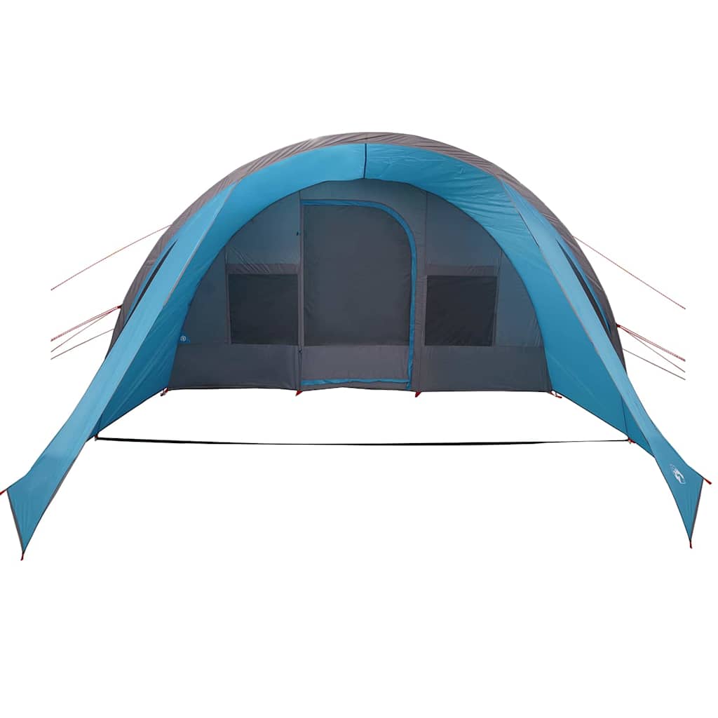 Tenda Tunnel per 5 Persone 5 persona Blu e Grigio