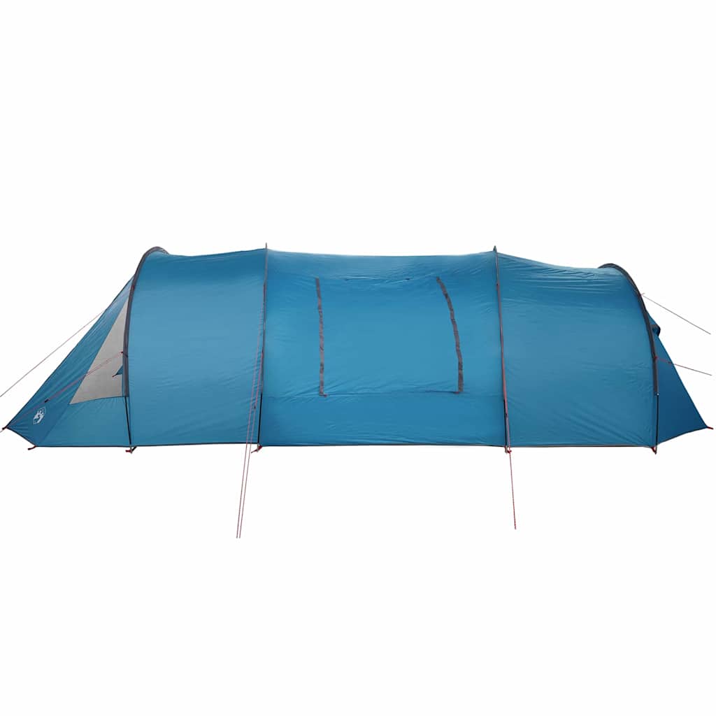 Tenda Tunnel per 5 Persone 5 persona Blu e Grigio