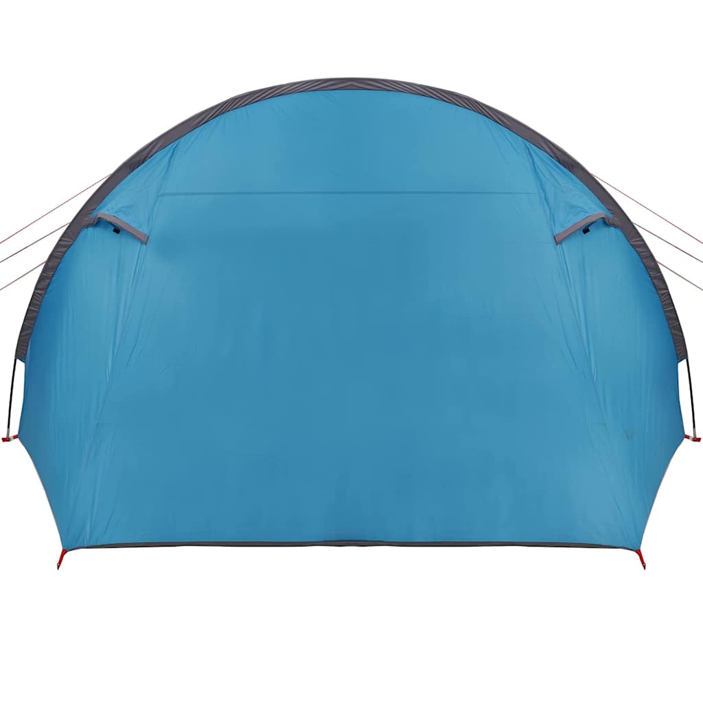 Tenda Tunnel per 5 Persone 5 persona Blu e Grigio