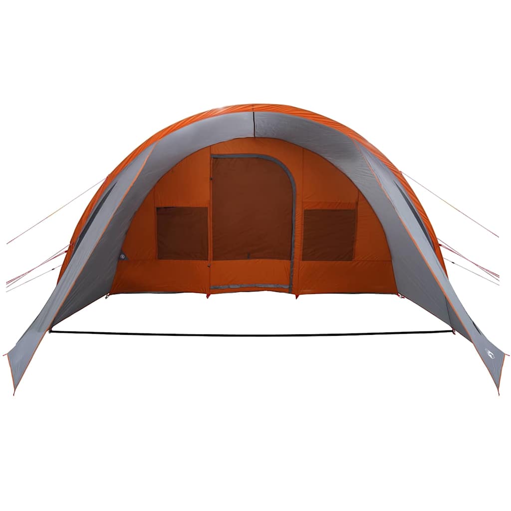 Tenda Tunnel per 5 Persone 5 persona Grigio e arancione