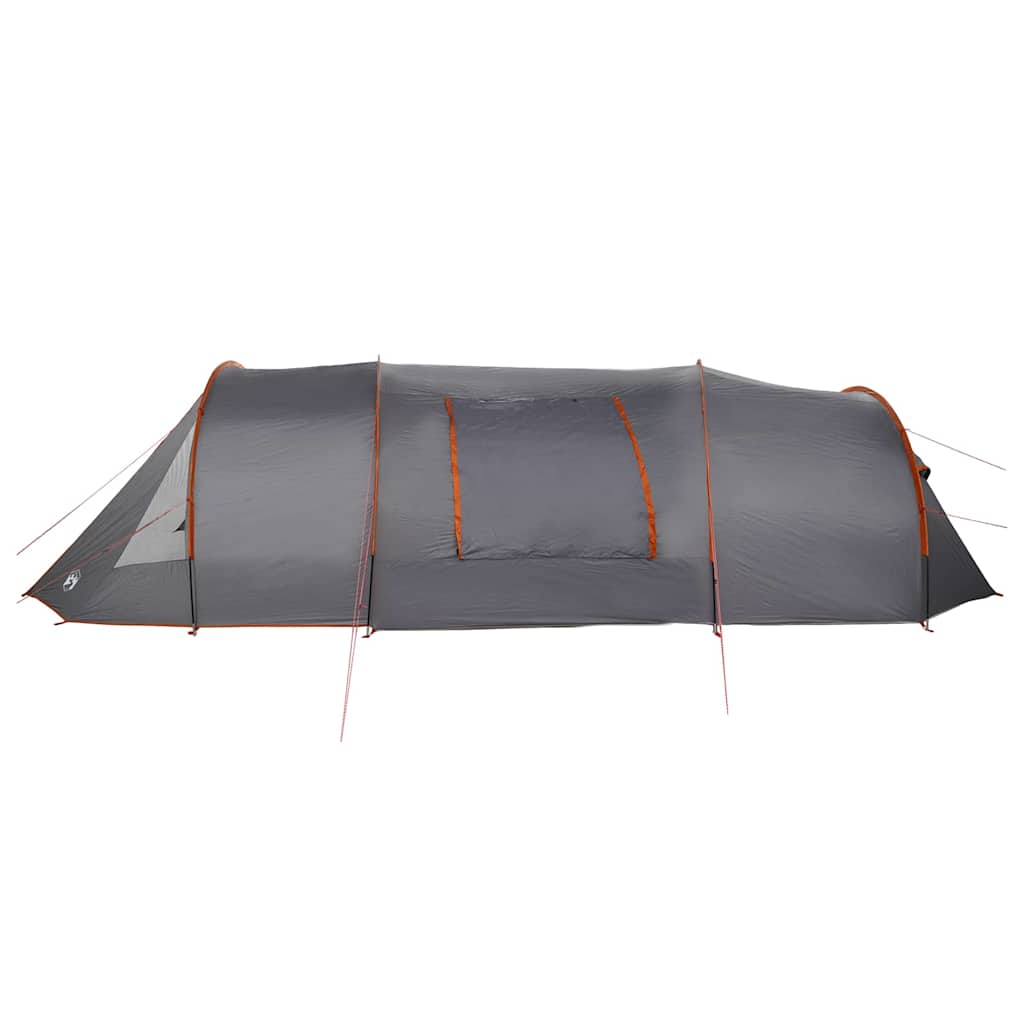 Tenda Tunnel per 5 Persone 5 persona Grigio e arancione