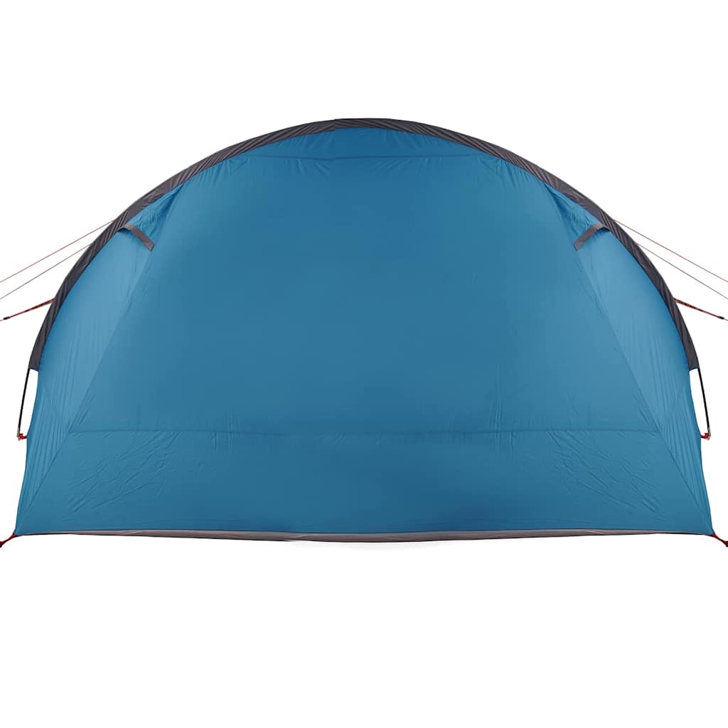 Tenda Tunnel per 6 Persone 6 persona Blu e Grigio