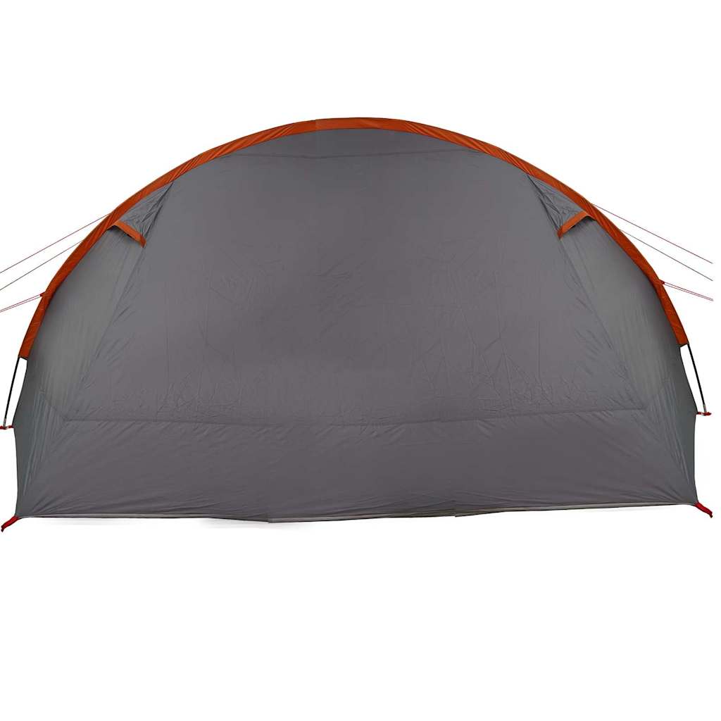 Tenda Tunnel per 6 Persone 6 persona Grigio e arancione