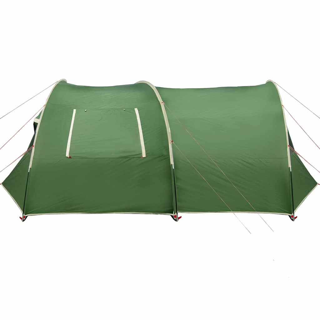 Tenda Tunnel per 6 Persone 6 persona Verde e Bianco