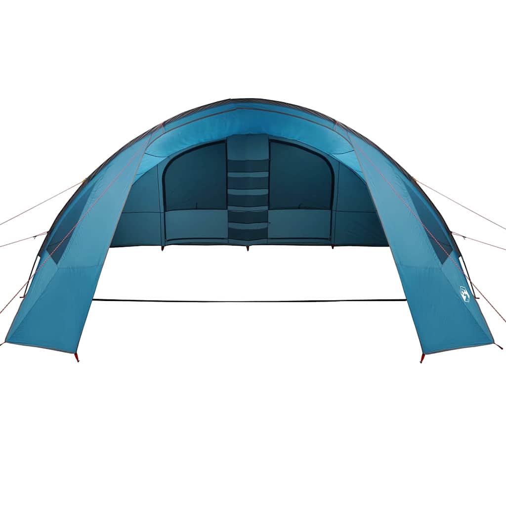 Tenda Tunnel per 6 Persone 6 persona Blu e Grigio