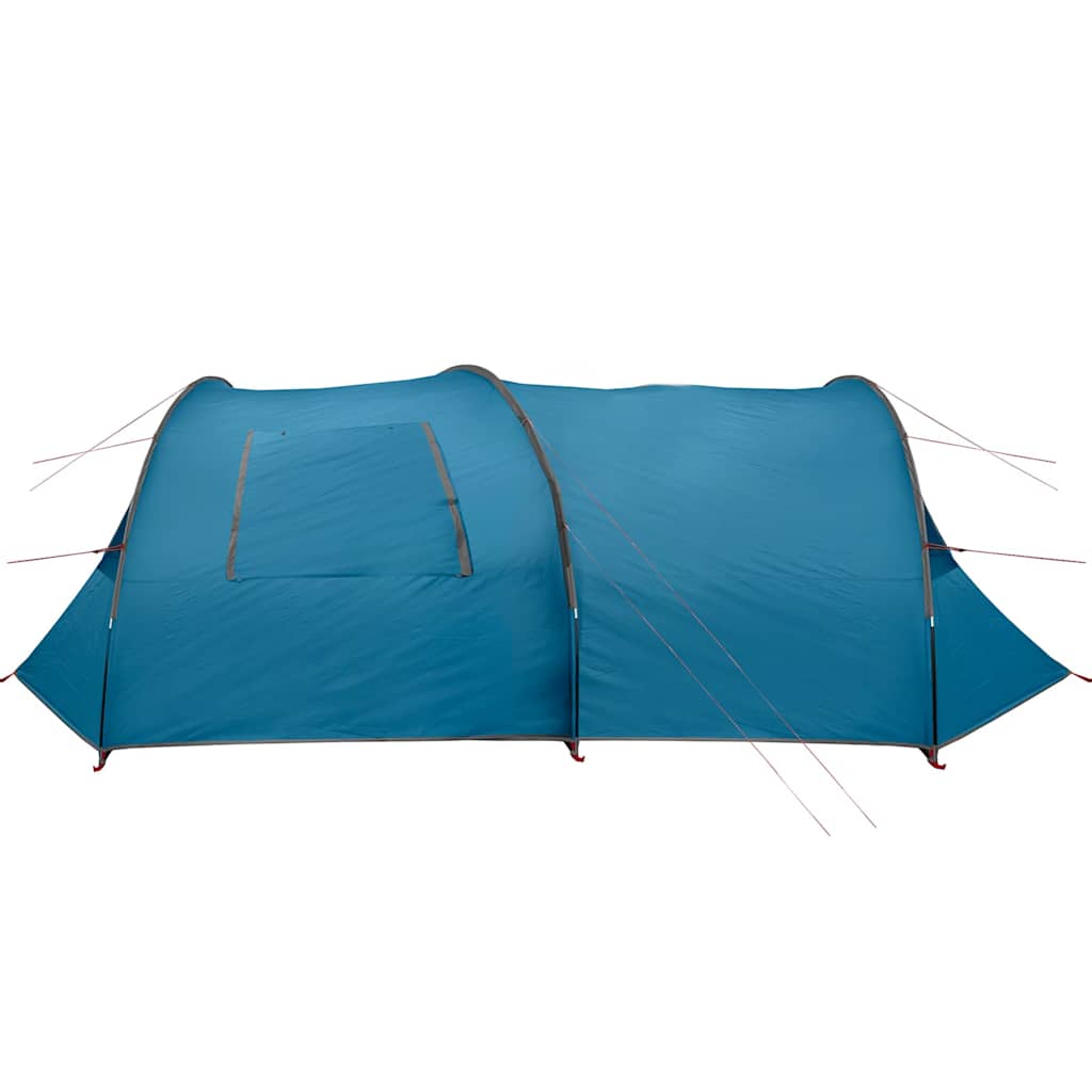 Tenda Tunnel per 6 Persone 6 persona Blu e Grigio