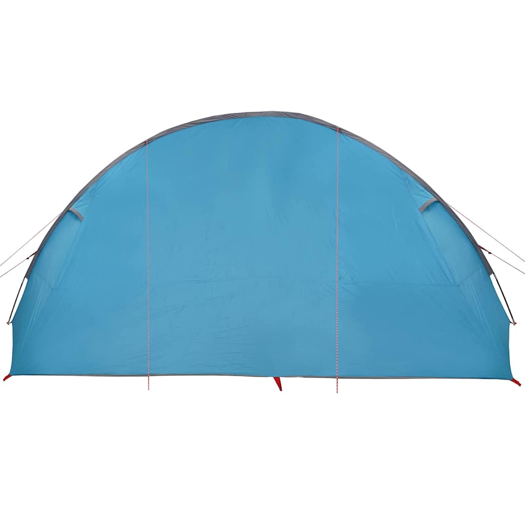 Tenda Tunnel per 6 Persone 6 persona Blu e Grigio