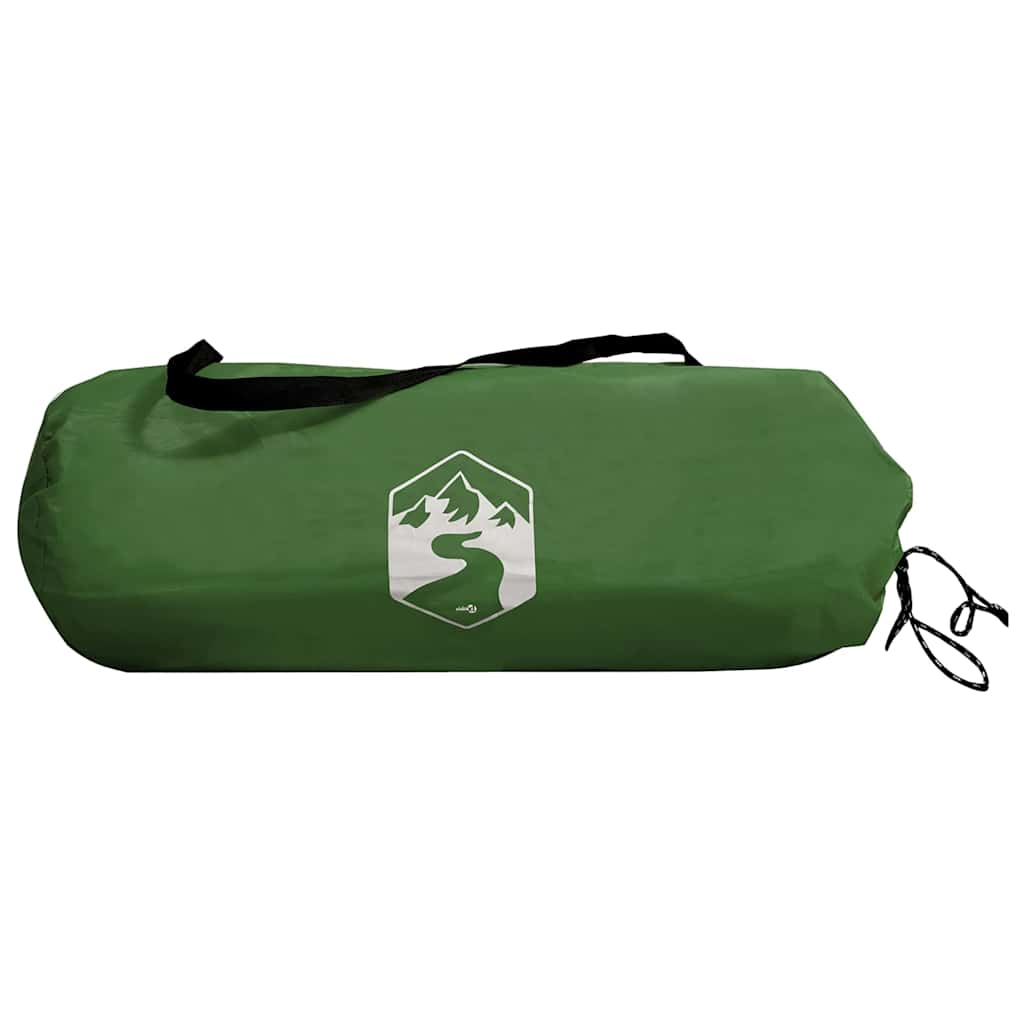 Tenda Tunnel per 3 Persone 3 persona Verde e Bianco