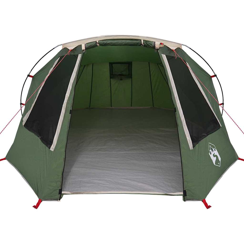 Tenda Tunnel per 3 Persone 3 persona Verde e Bianco