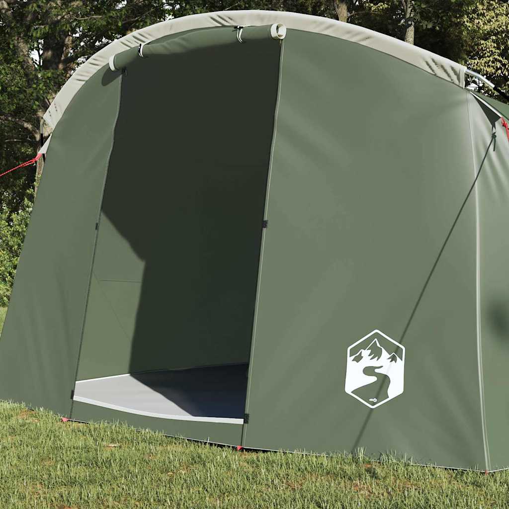 Tenda tunnel per 4 persone 4 persona Verde e Bianco
