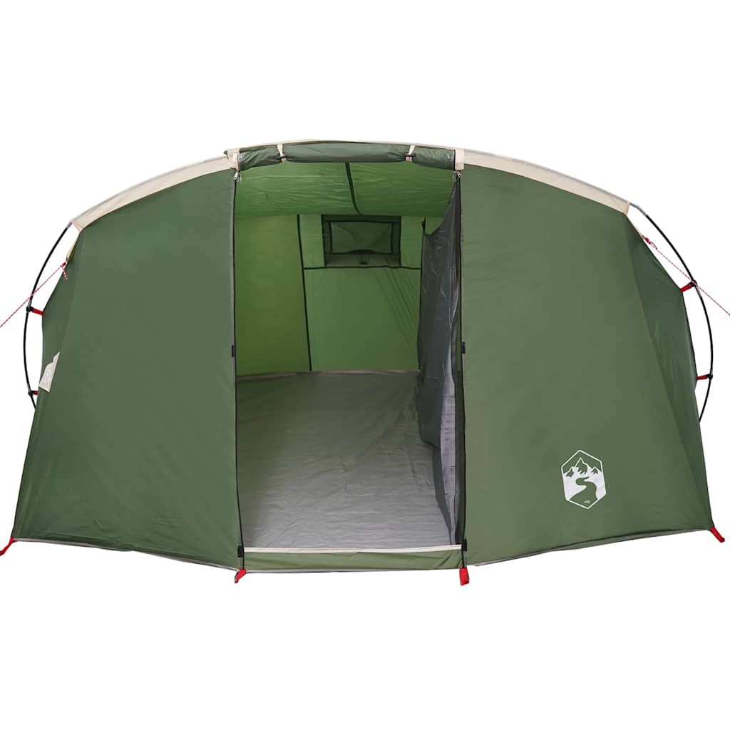 Tenda tunnel per 4 persone 4 persona Verde e Bianco