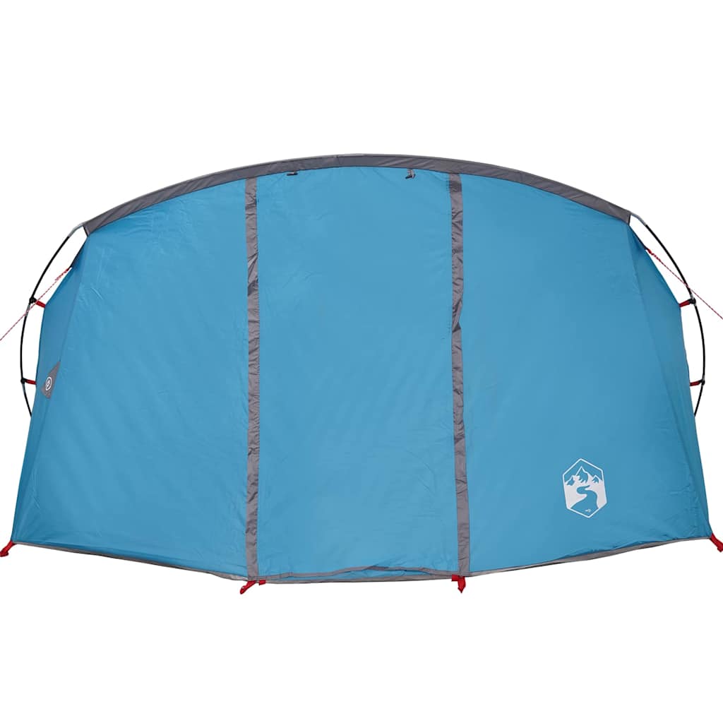Tenda tunnel per 4 persone 4 persona Blu e Grigio