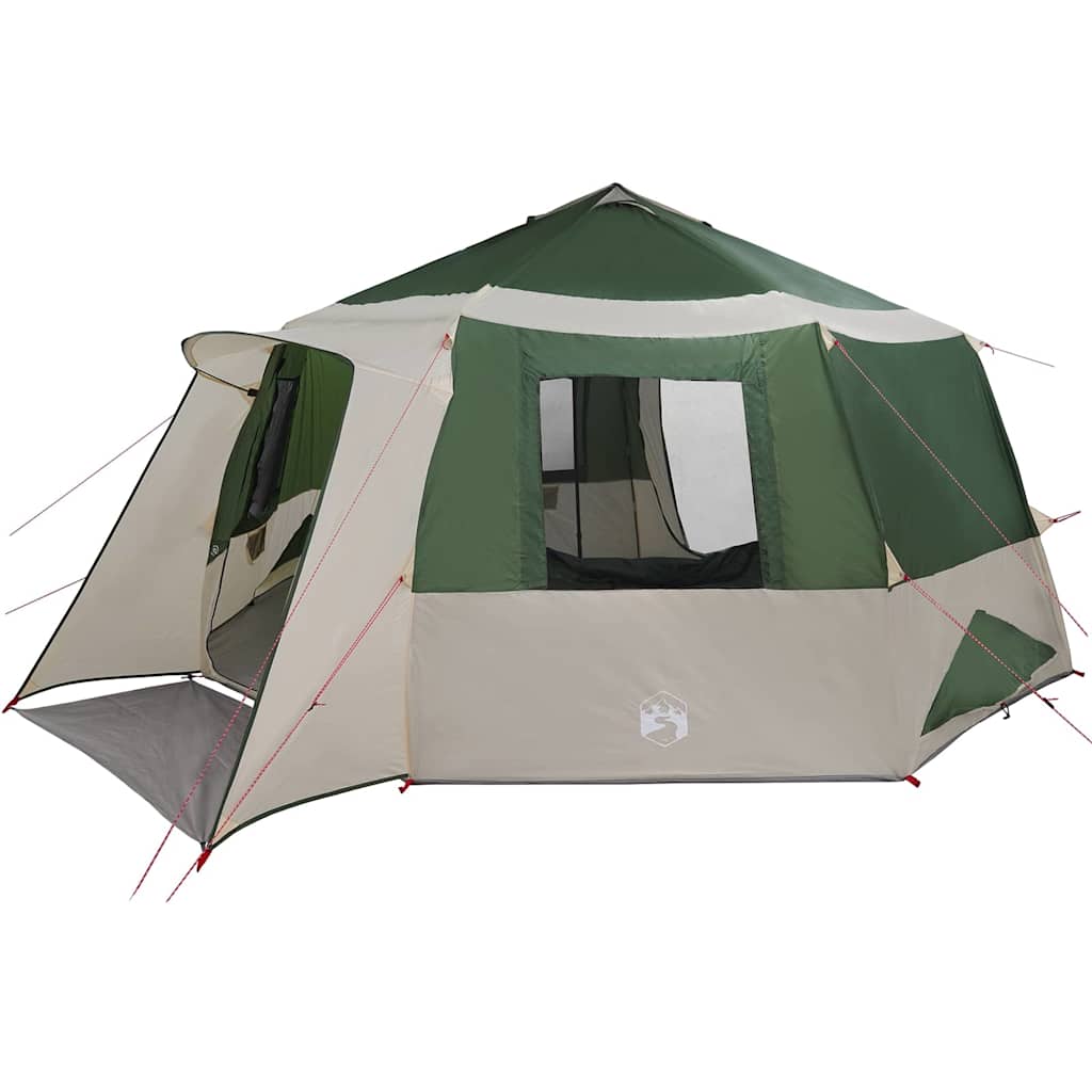 Tenda da campeggio per 12 persone 12 persona Verde e Grigio