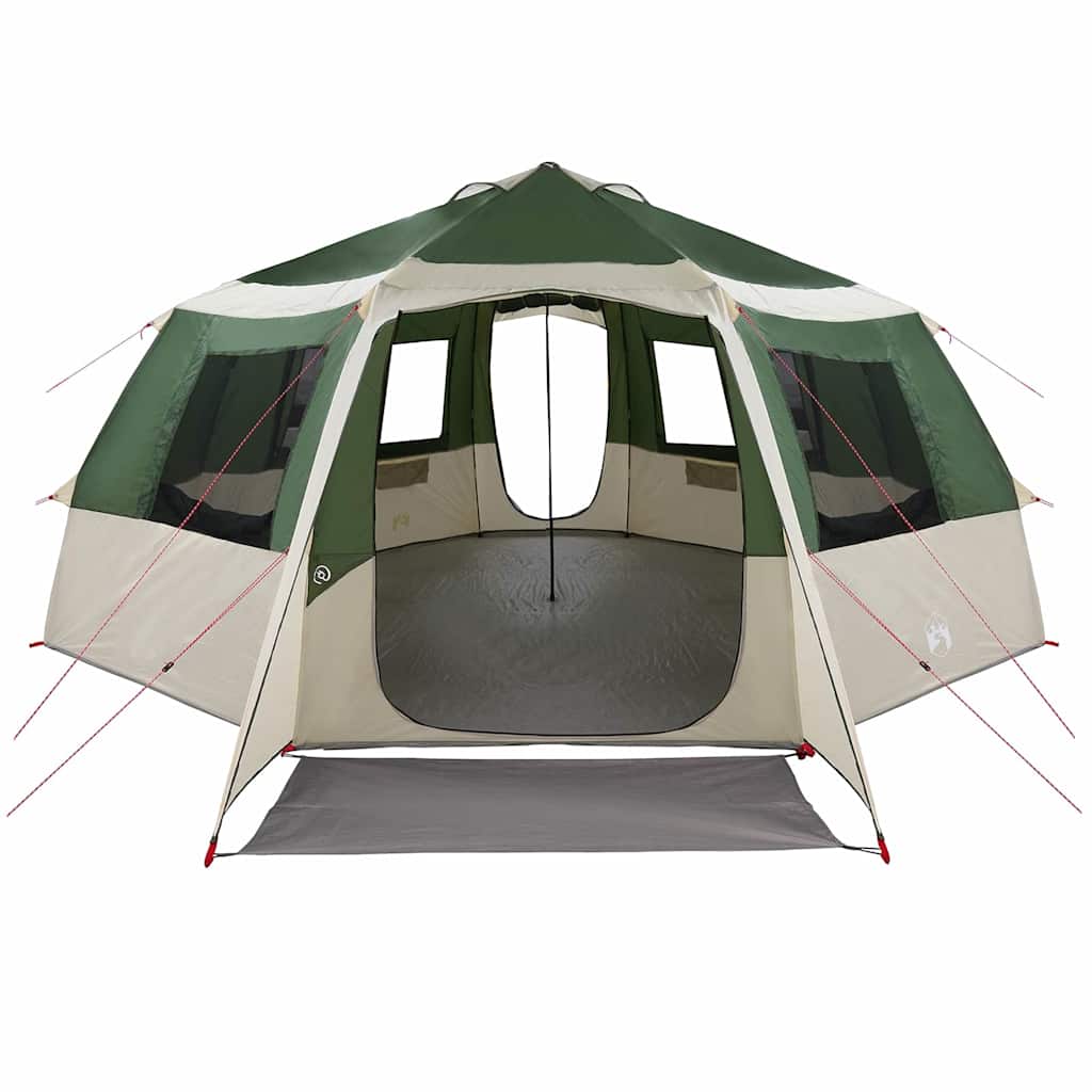 Tenda da campeggio per 12 persone 12 persona Verde e Grigio