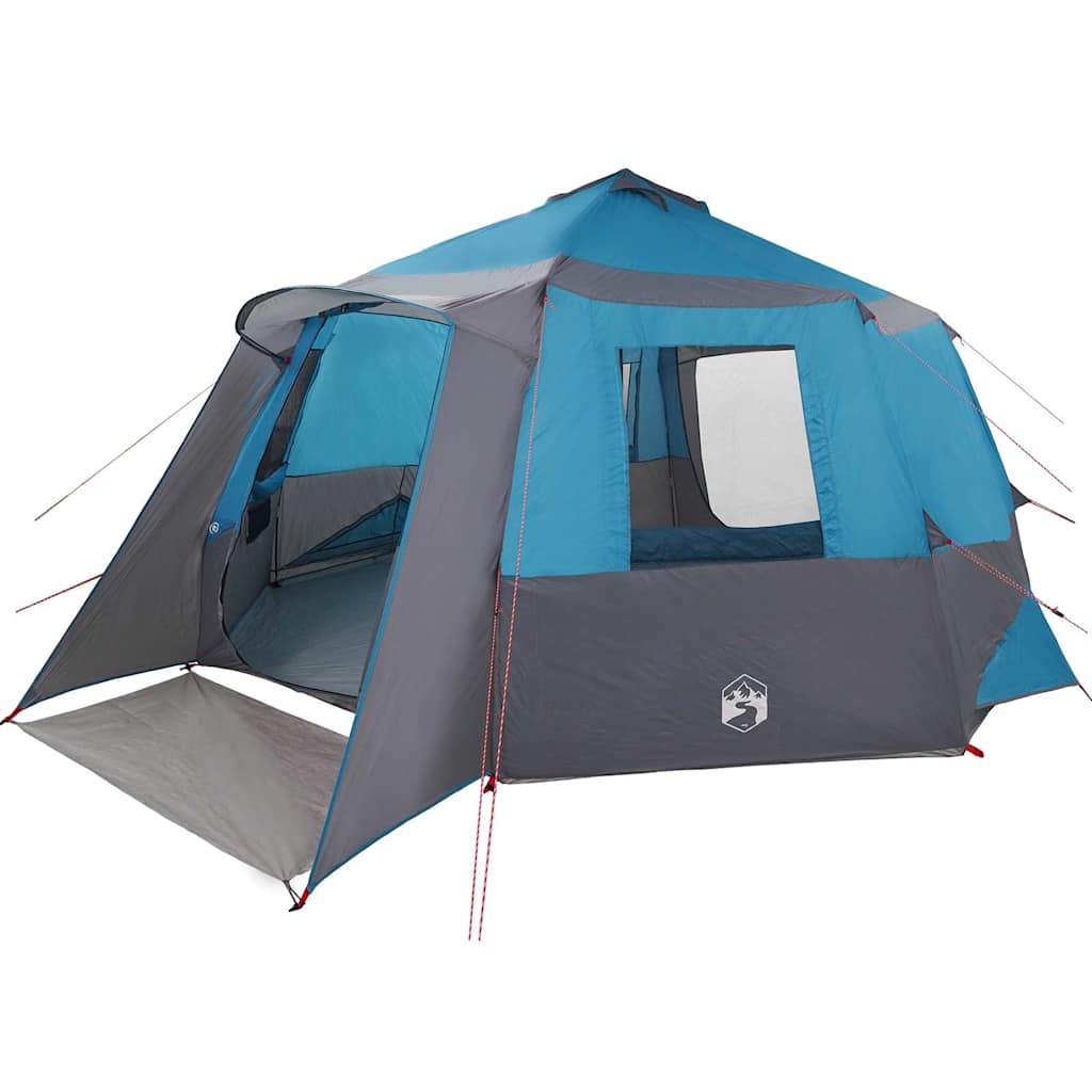 Tenda da campeggio per 12 persone 12 persona Blu e Grigio