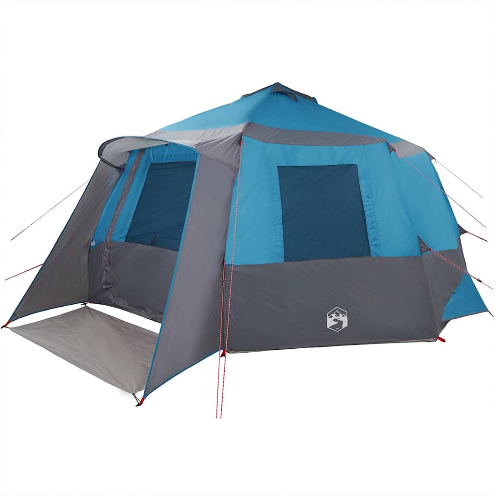 Tenda da campeggio per 12 persone 12 persona Blu e Grigio