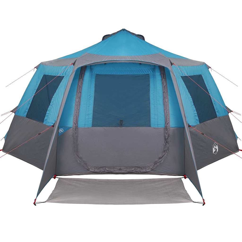 Tenda da campeggio per 12 persone 12 persona Blu e Grigio