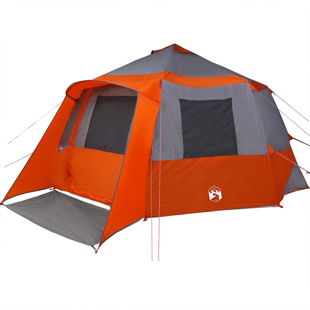 Tenda da campeggio per 12 persone 12 persona Grigio e arancione