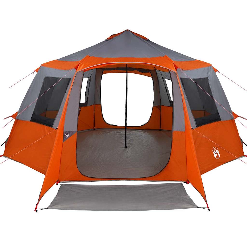 Tenda da campeggio per 12 persone 12 persona Grigio e arancione
