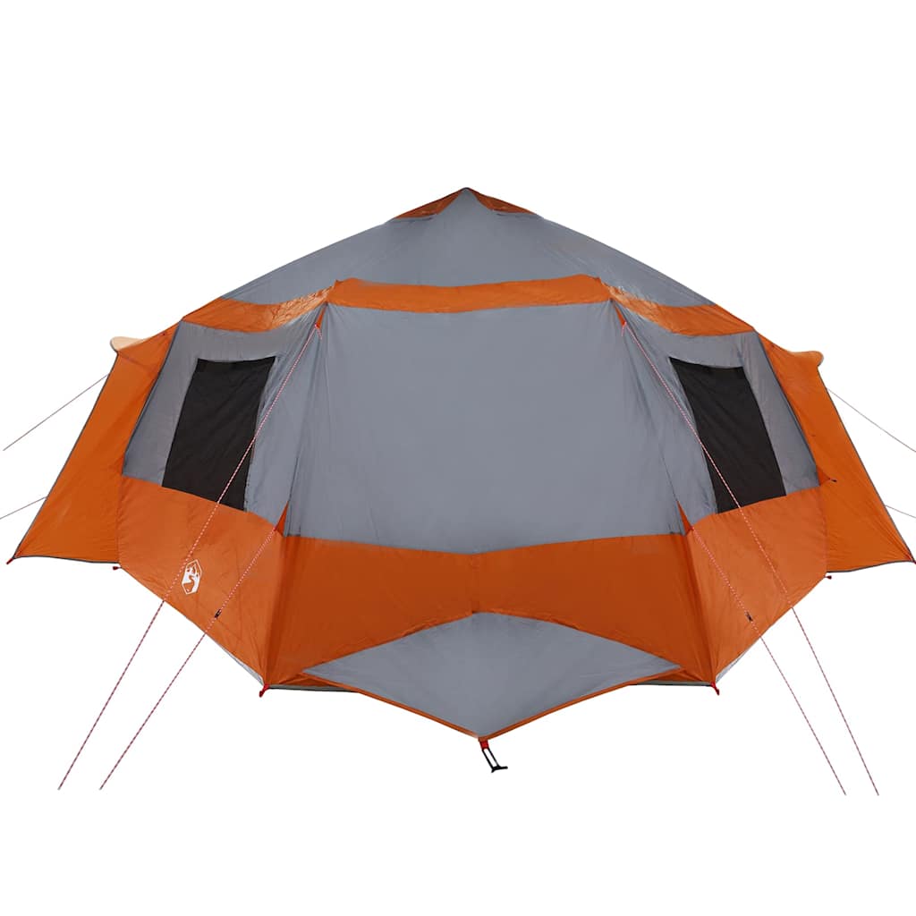 Tenda da campeggio per 12 persone 12 persona Grigio e arancione