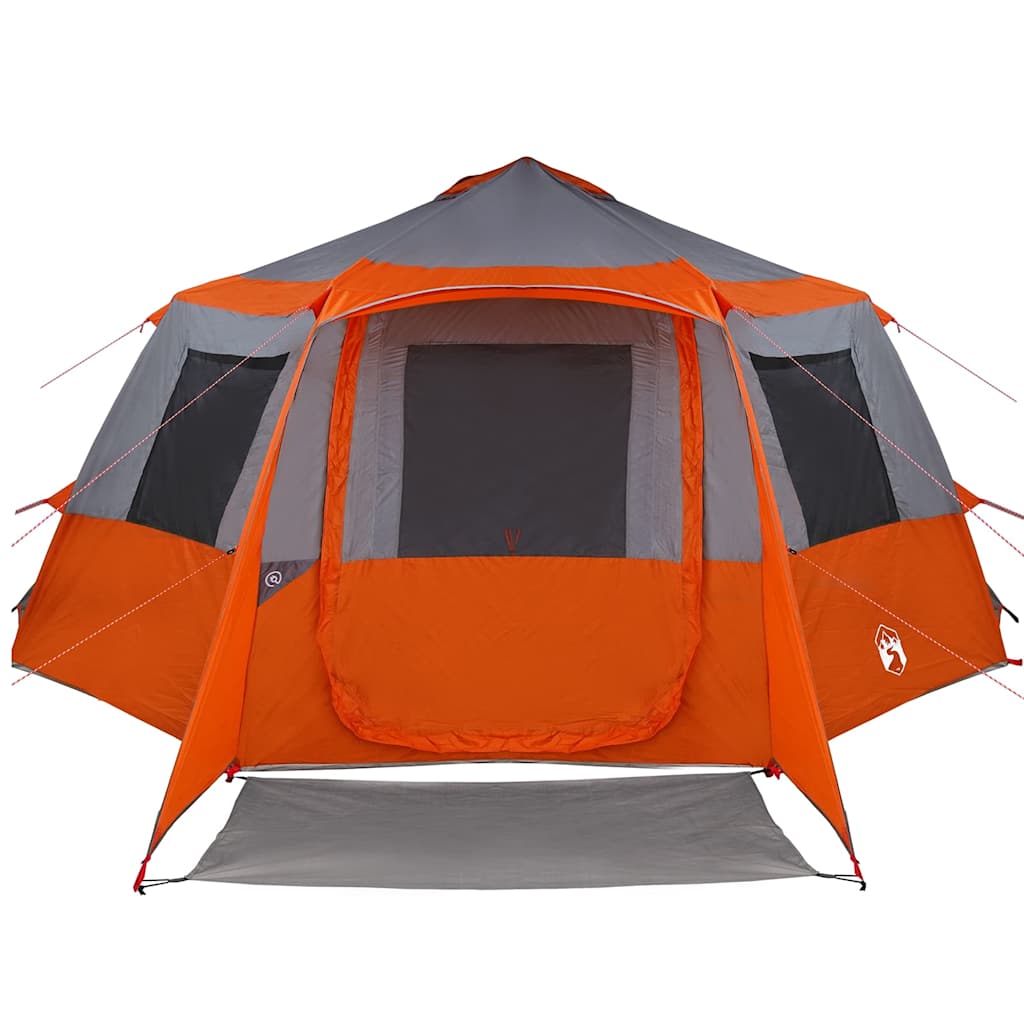 Tenda da campeggio per 12 persone 12 persona Grigio e arancione
