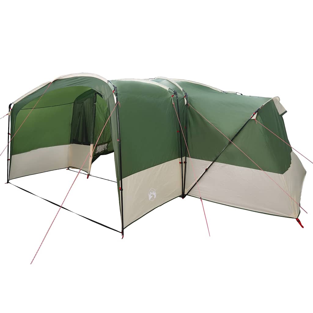Tenda per famiglie 12 persone 12 persona Verde e Bianco