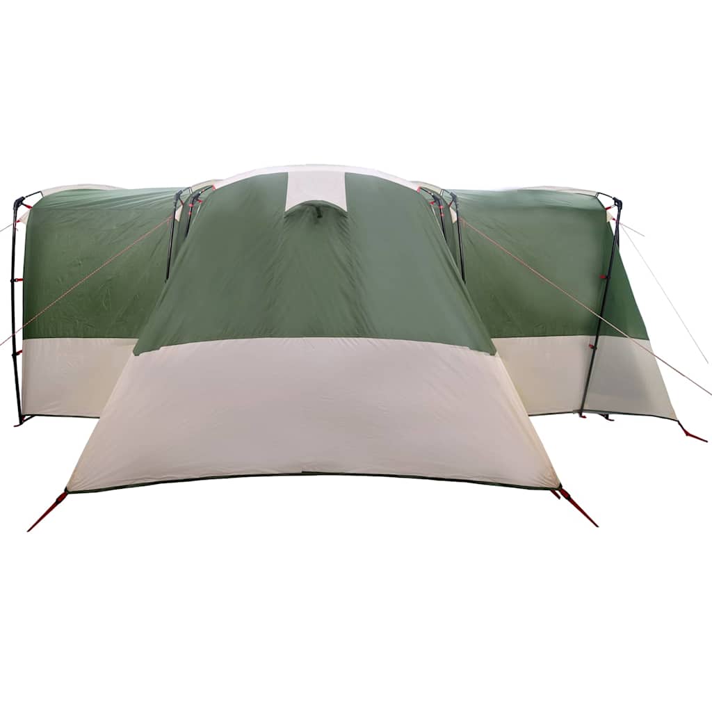 Tenda per famiglie 12 persone 12 persona Verde e Bianco