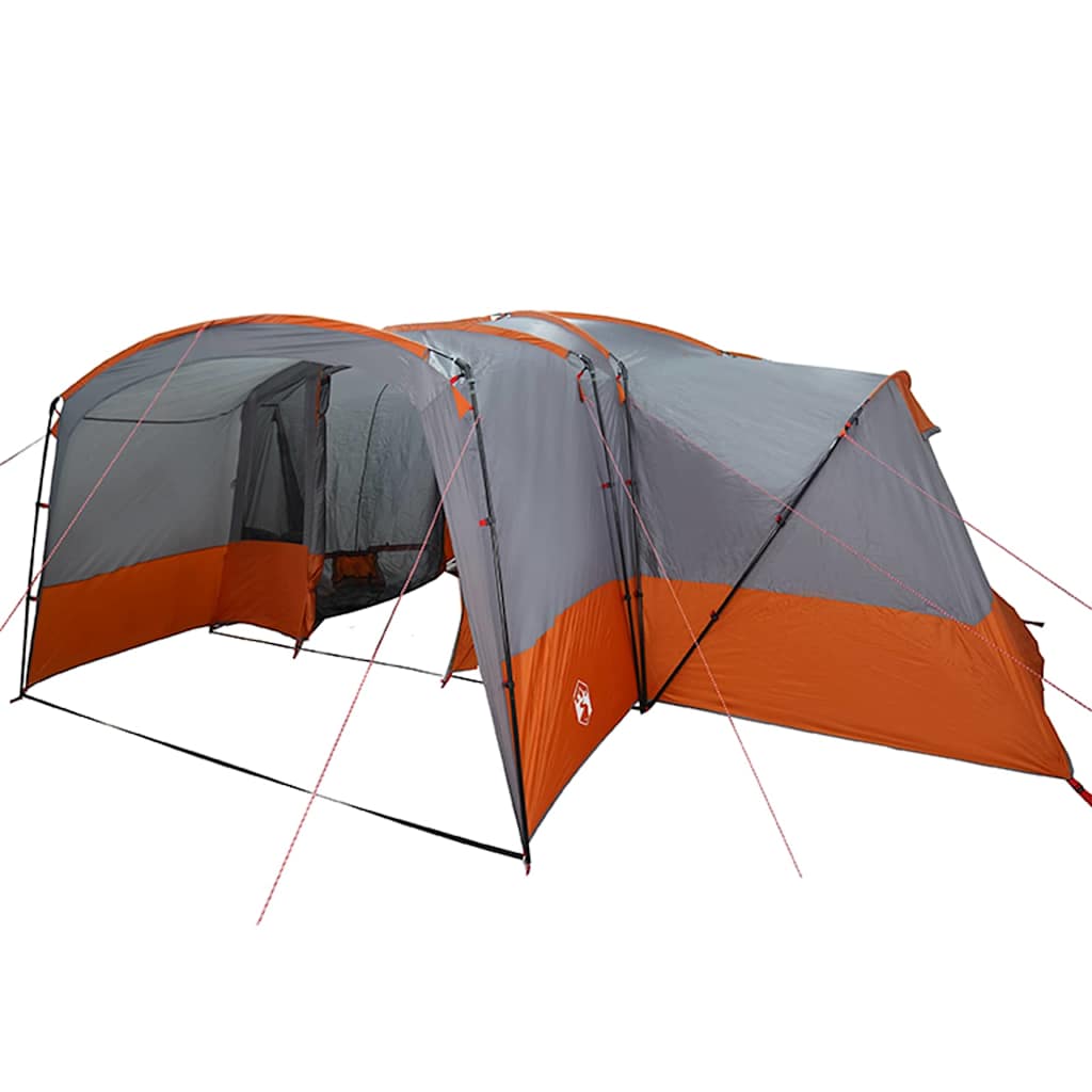Tenda per famiglie 12 persone 12 persona Grigio e arancione