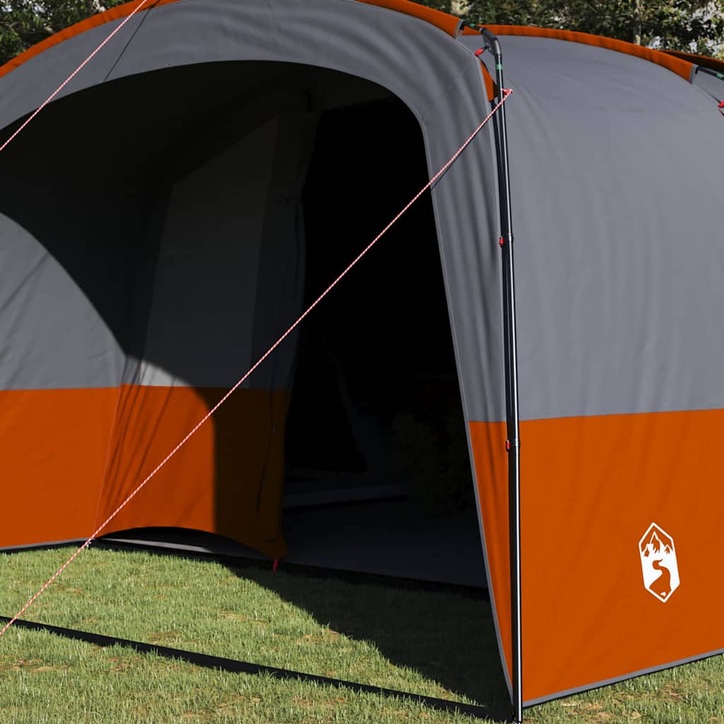 Tenda per famiglie 12 persone 12 persona Grigio e arancione
