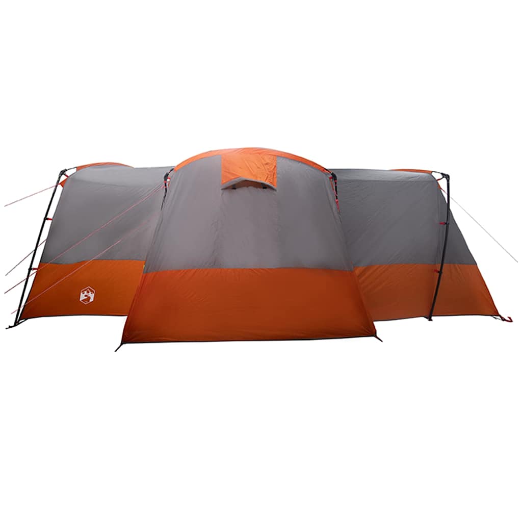 Tenda per famiglie 12 persone 12 persona Grigio e arancione