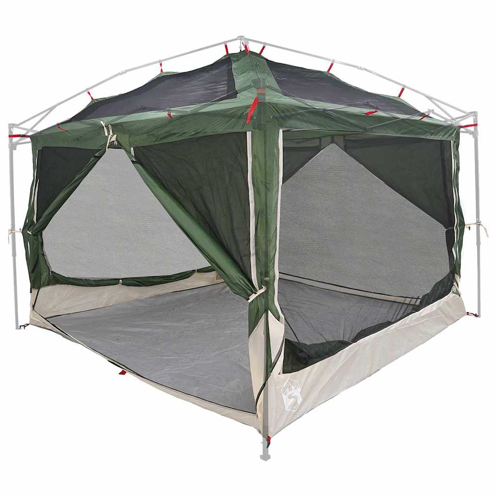 Tenda interna per 7 persone 7 persona Verde e Grigio
