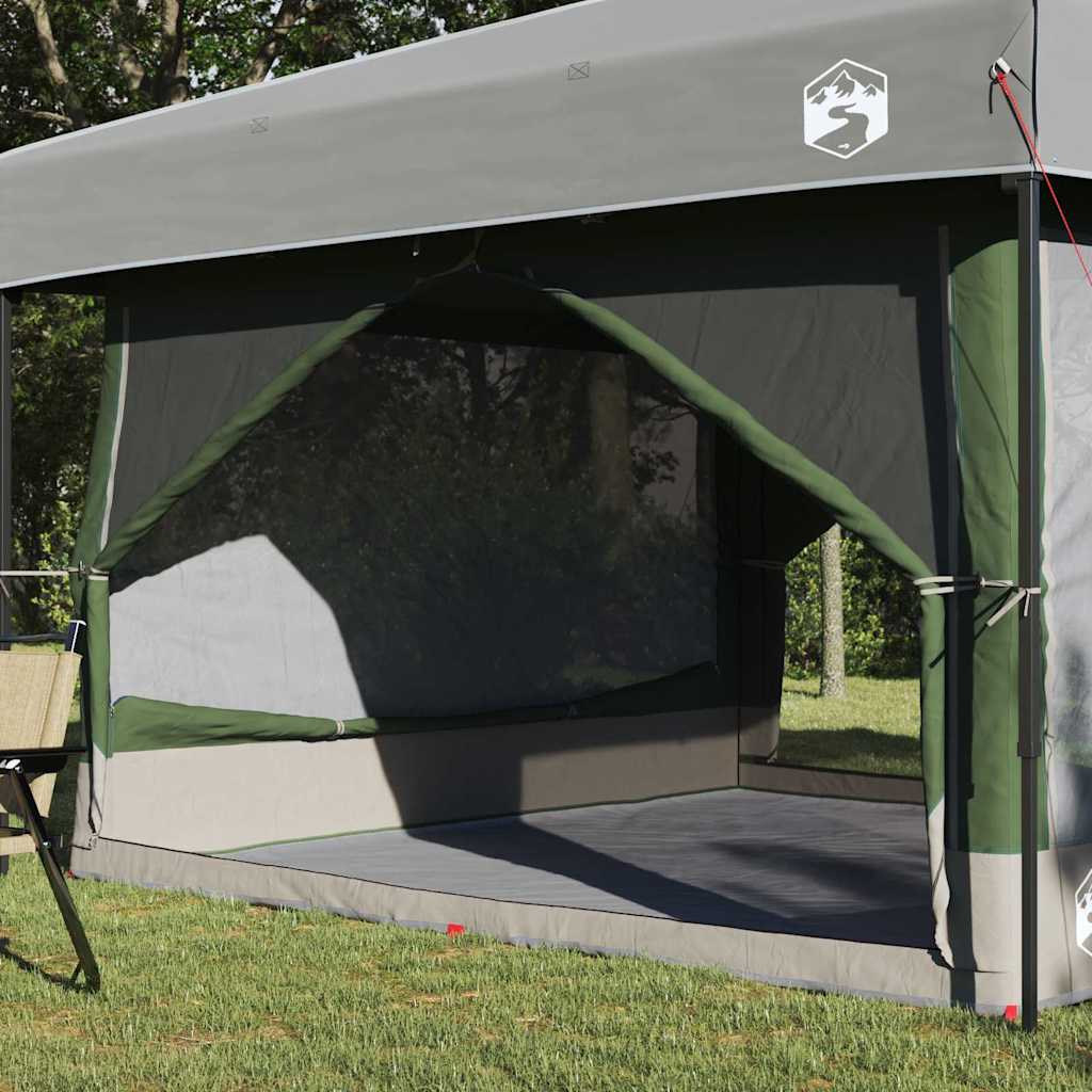 Tenda interna per 7 persone 7 persona Verde e Grigio