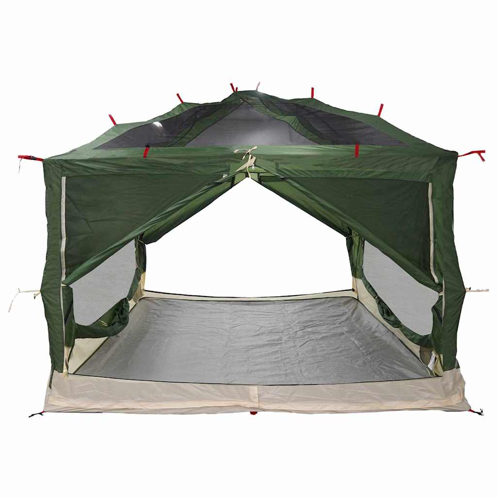 Tenda interna per 7 persone 7 persona Verde e Grigio