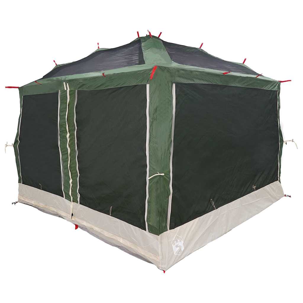 Tenda interna per 7 persone 7 persona Verde e Grigio