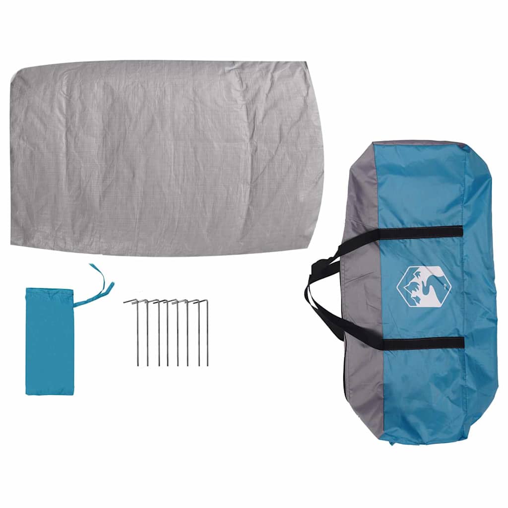 Tenda interna per 7 persone 7 persona Blu e Grigio