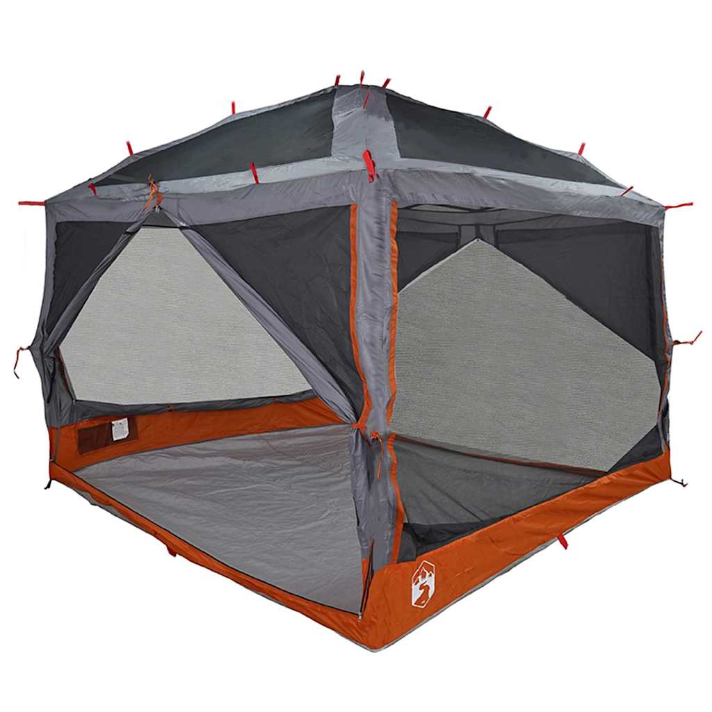 Tenda interna per 7 persone 7 persona Grigio e arancione