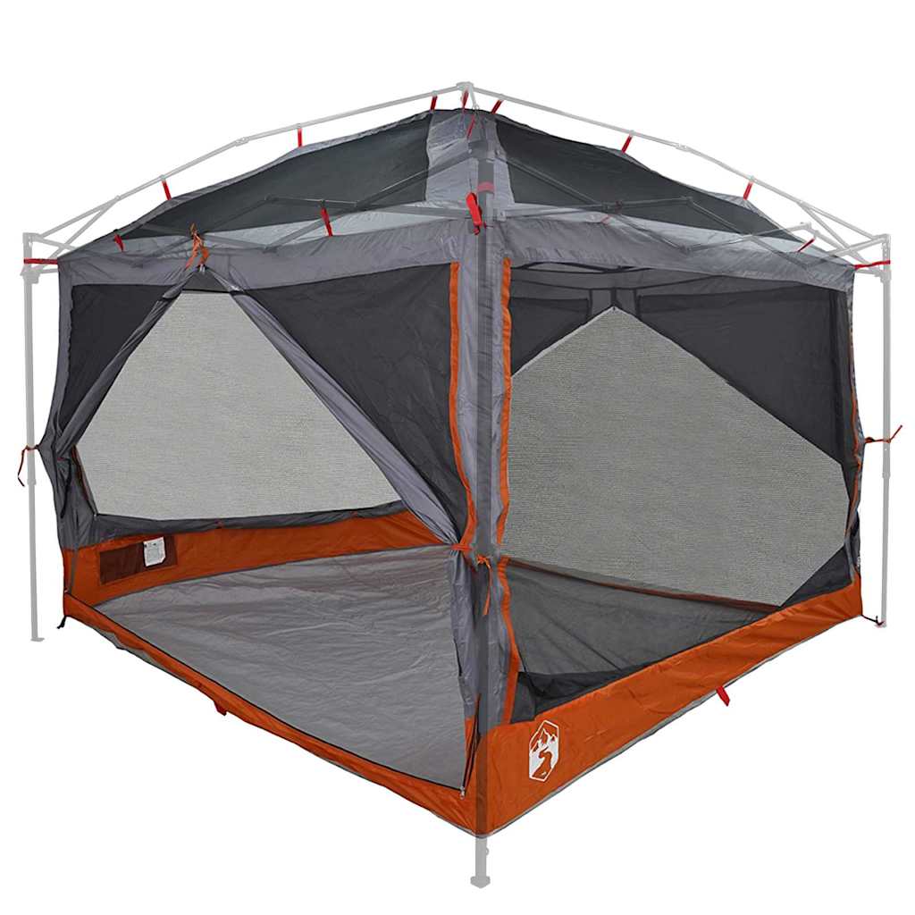 Tenda interna per 7 persone 7 persona Grigio e arancione