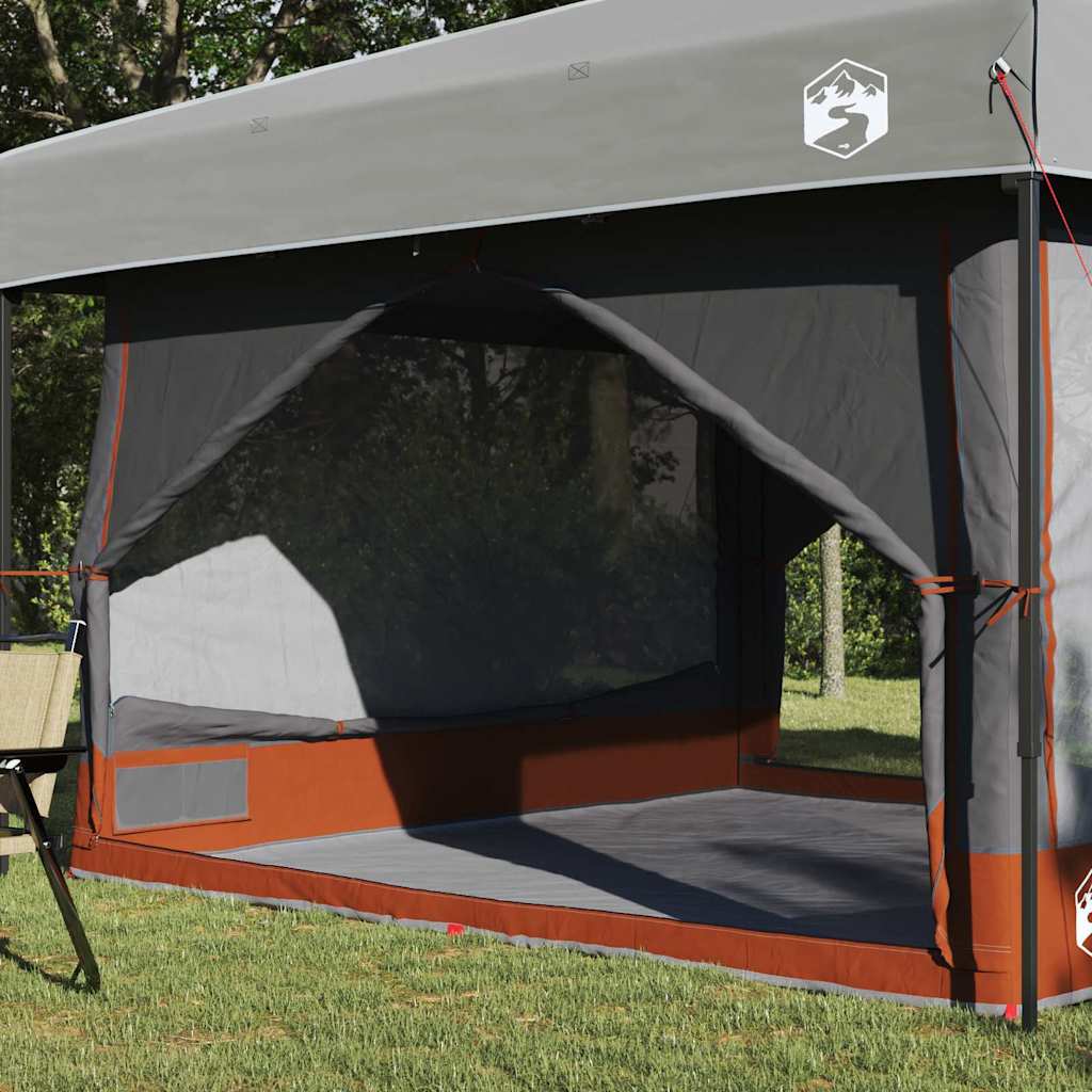 Tenda interna per 7 persone 7 persona Grigio e arancione