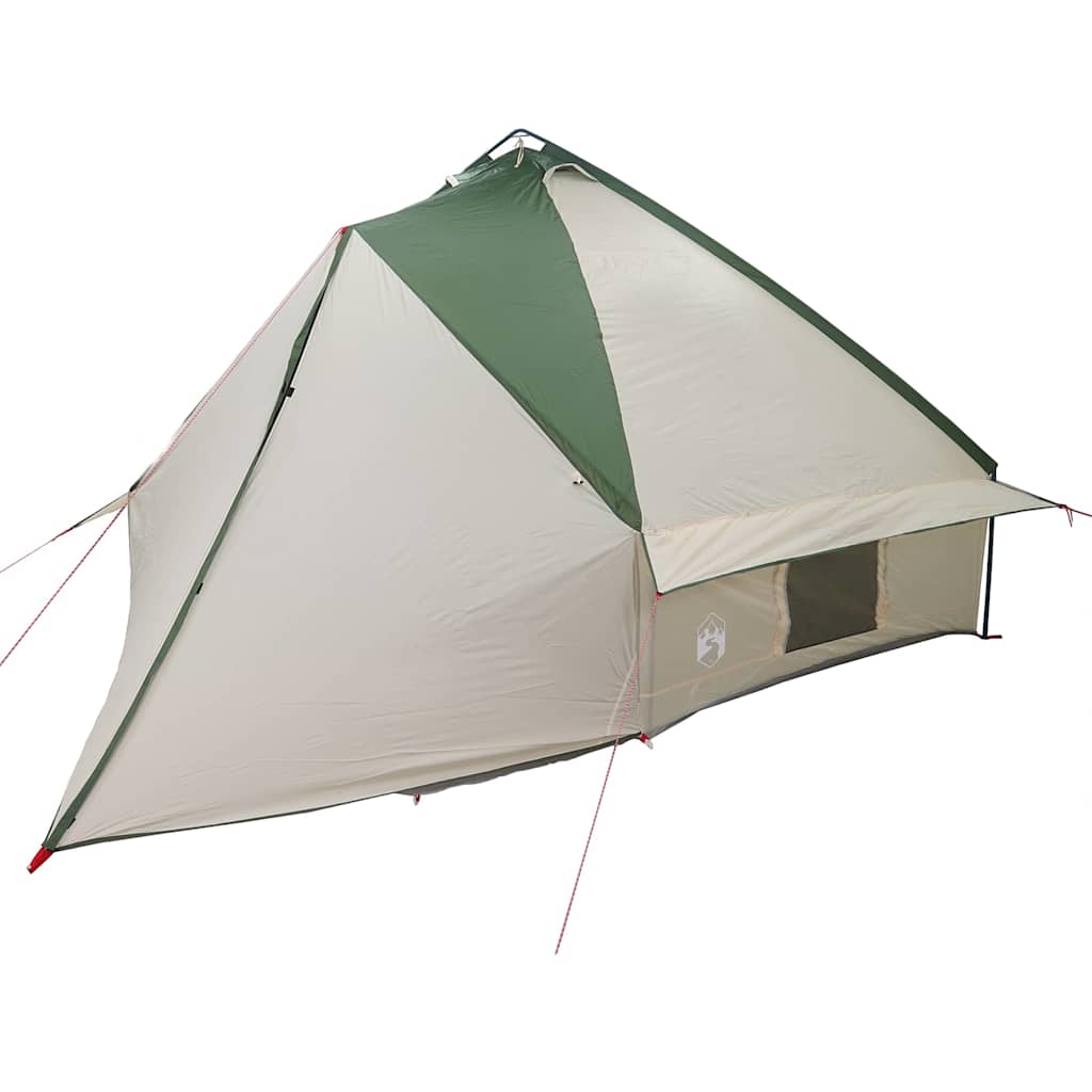 Tenda Teepee per 10 persone 10 persona Verde e Bianco